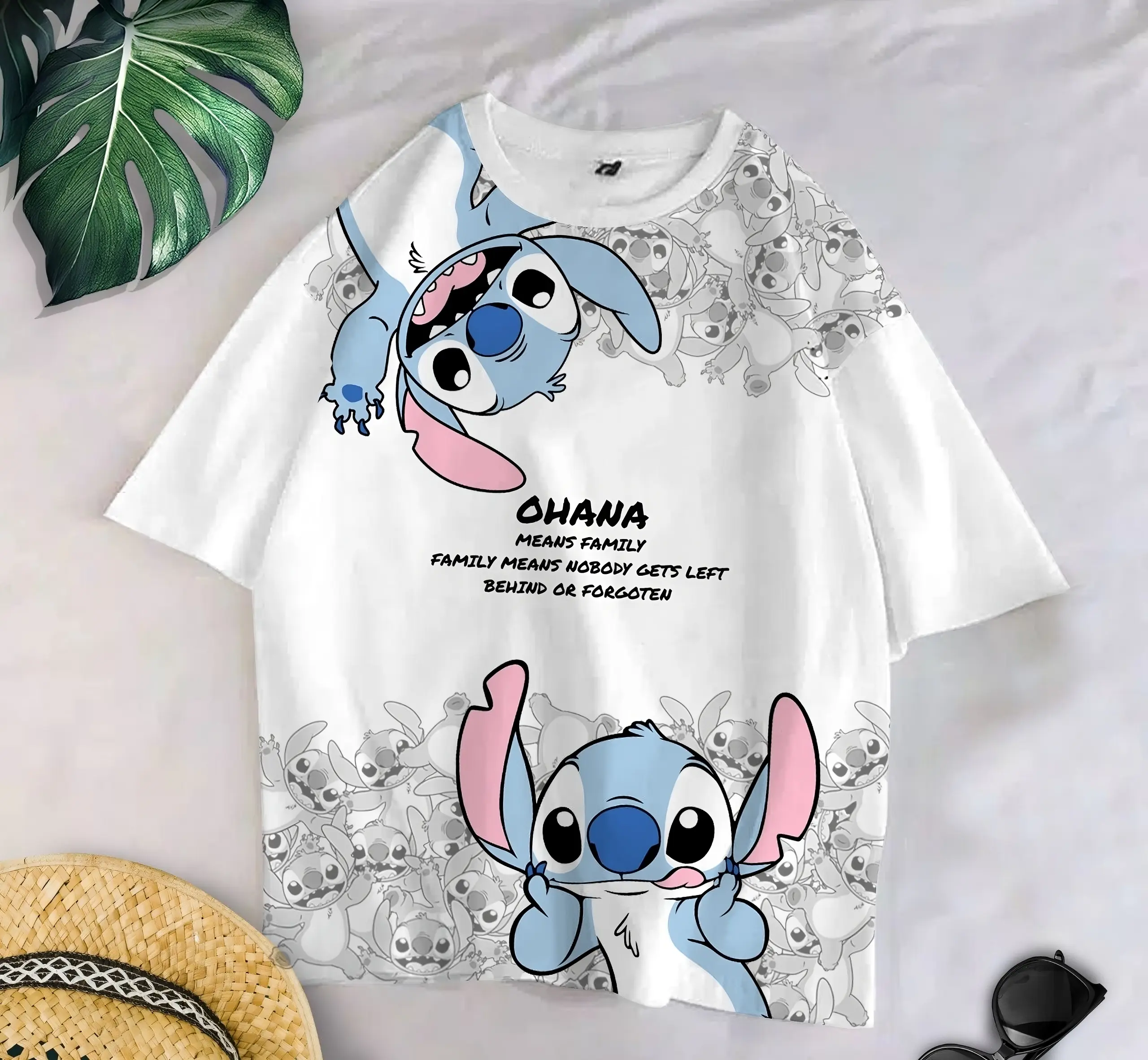 COD Baju Kaos Oversize Karakter Kartun Wanita Dewasa Bahan Katun Combed Tangan Pendek T-shirt Cewek Santai LD 110 Fit to XL lembut Nyaman Panjang Motif  Keren Atasan Oblong