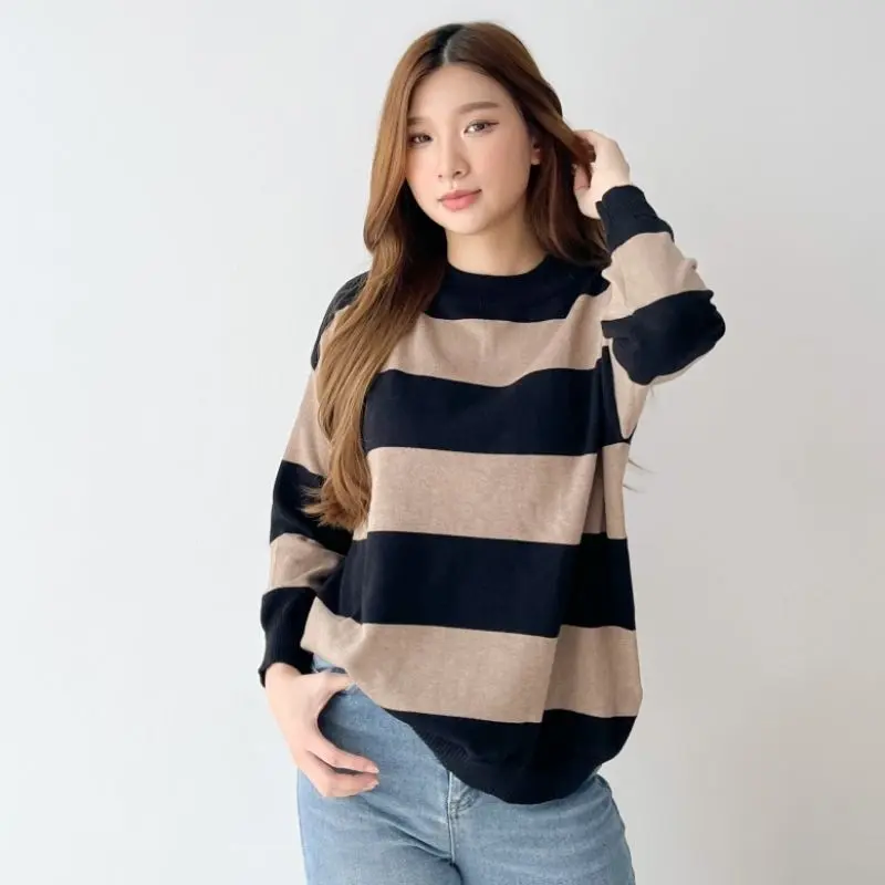 GEMMA KNIT TOPS ATASAN RAJUT WANITA Katun Knitwear