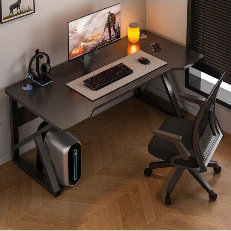 Bàn gaming, bàn làm việc Nội Thất 5C-model 1S bản tổng hợp sản phẩm được YÊU THÍCH, chân sắt hộp sơn tĩnh điện 20x40mm chắc chắn, mặt bàn gaming dày 15mm cắt cnc kèm lỗ đi dây điện tiện ích [Nội Thất 5C]