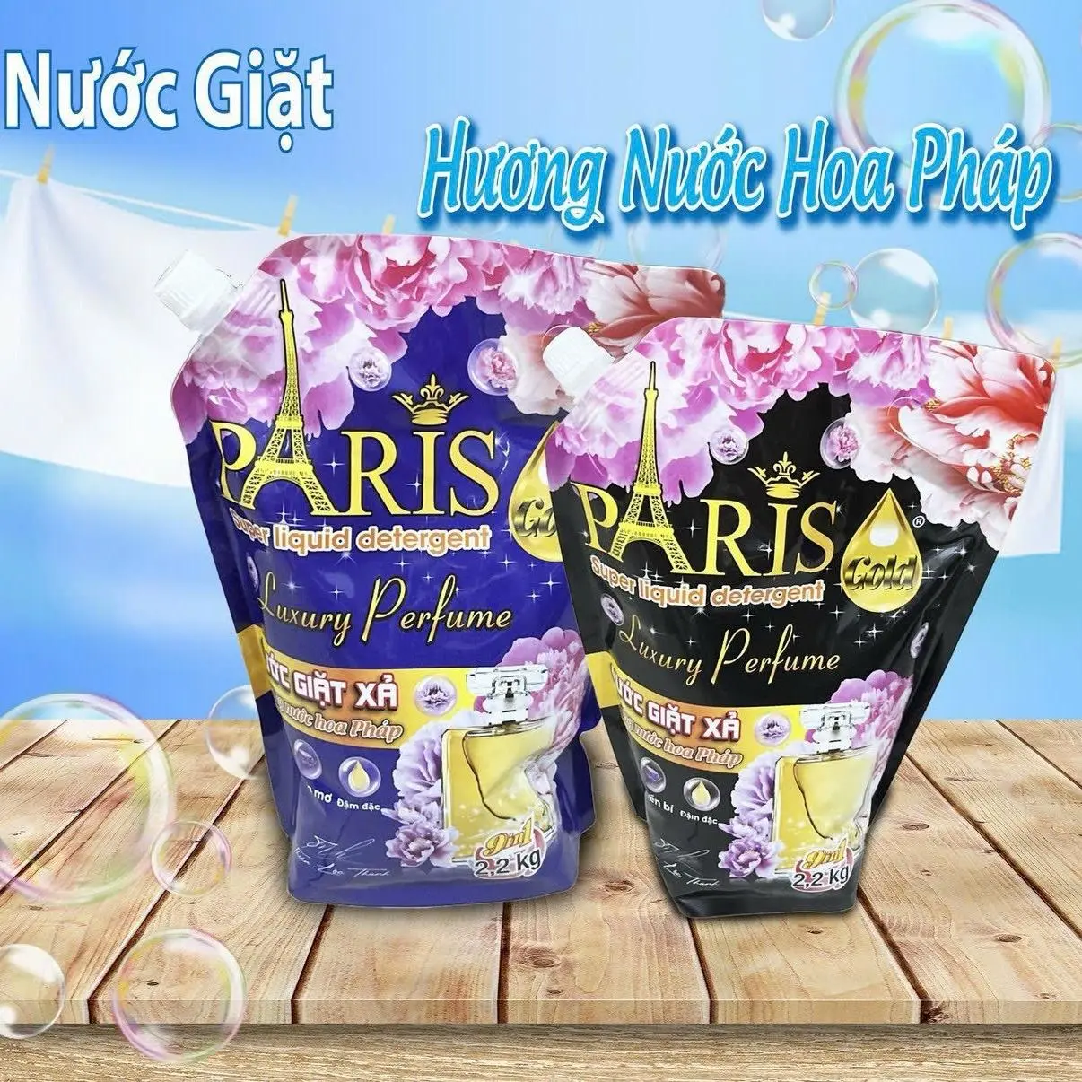 Nước Giác Xả Đầm Đặc Siêu Thơm Siêu Sạch 5in1  Thùng 2túi 7kg2