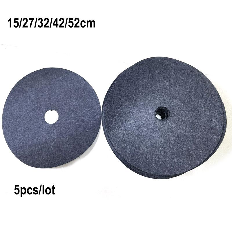 5PCS/PACK  Garden Tree Plant Cover Protection Mats Cloth Ecological Control Mulch Barrier Flower Pot 1