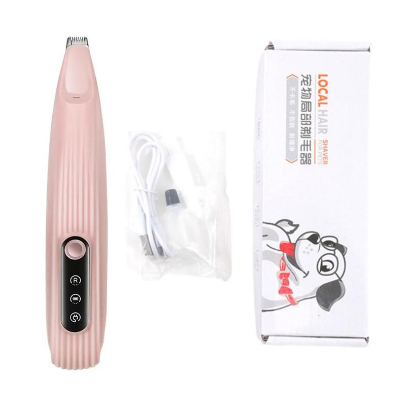 Product Introduction of Dog Cat Hair Foot Hair LED Rechargeable Pet Shaver Electric Clipper Tool Pet Supplies 14