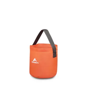 Perlengkapan Hiking Eiger Compact Bucket 10L 910003953 Orange penyimpan air ember lipat portable Camping