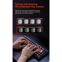 Gambar Meetion MK14 Mechanical Keyboard 87‑Key TKL Tri‑Mode Bluetooth+2.4G+Wired RGB Hot‑Swappable - Hitam dari URBAN GEEKS Kota Administrasi Jakarta Timur 4 Tokopedia