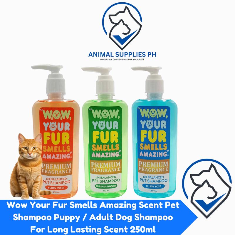 Image result for Wow Your Fur Smells Amazing Shampoo for Dogs and Cats - Long-Lasting ...