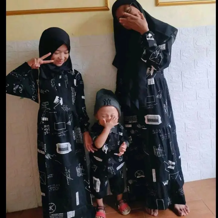 Gamis Anak / Dress Anak Motif / Gamis Anak Rayon Premium / Bayar Ditempat Muslim Viscose