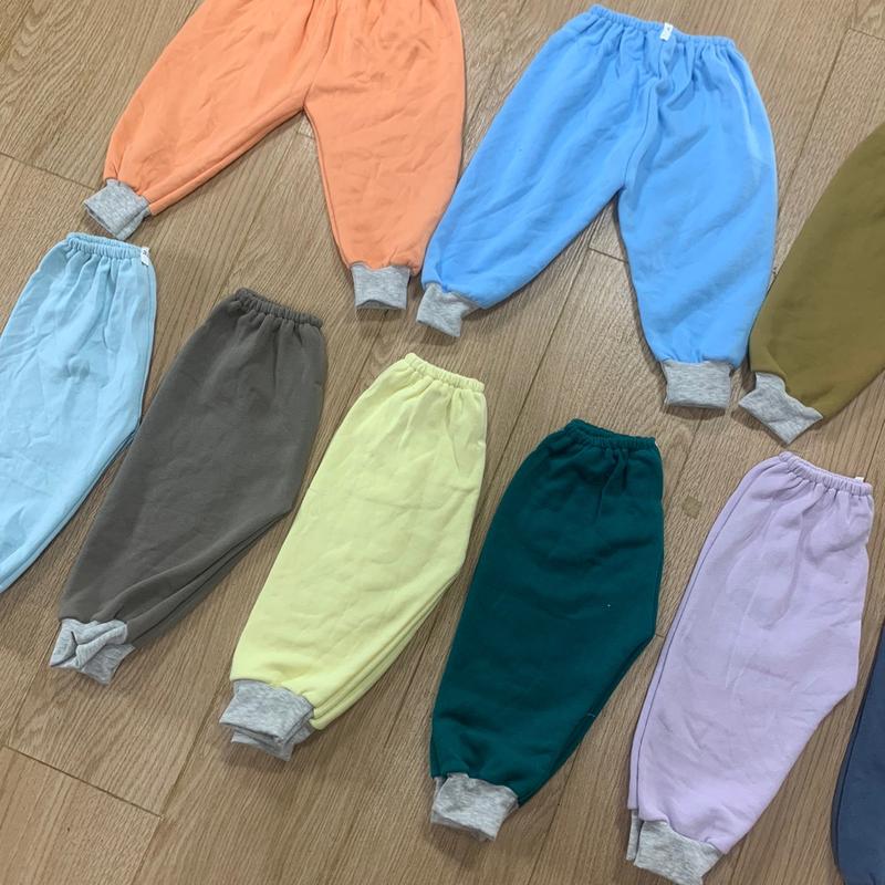 Set 5 Quần Nỉ Lót Lông Cho Bé Mặc Ấm Từ 3-23 Kí Phù Hợp Với Bé Trai Bé Gái