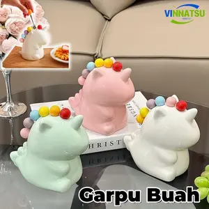 Vinnatsu Garpu Buah Set Unicorn Lucu / Garpu Buah Stainless Steel /Garpu Dessert Garpu Kue /6 Pcs Garpu Buah Baja Tahan Karat Premium/Penahan Garpu Buah Unicorn