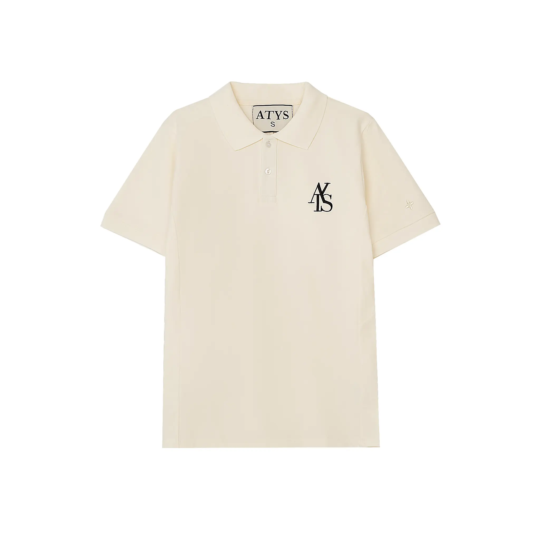 ATYS EMBROIDERED SIGNATURE POLO SHIRT - ATYS CHÍNH HÃNG