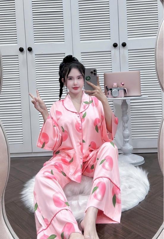 Product Introduction of FREE SIZE 40-63KG. SÉT ĐỒ BỘ CỔ SAM PHOM DƠI SANG CHẢNH DÀNH CHO NỮ 12
