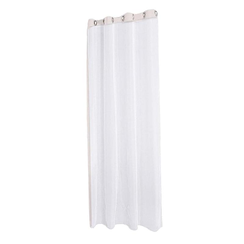 Outdoor Drapes Patio Curtains - 1 Panels Grommets Top Indoor Outdoor Curtains Waterproof White Patio Sheer Pergola Curtains Drape 4