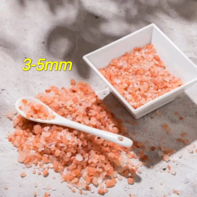 1Kg Muối hồng Himalaya dạng hạt và mịn - nhập khẩu Pakistan himalayan pink 2