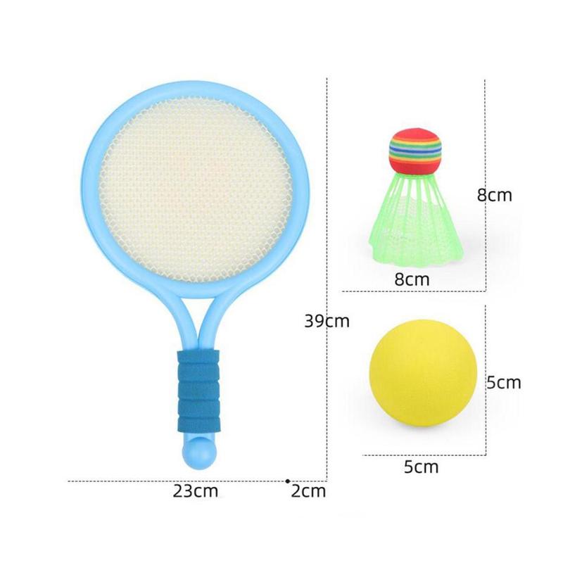 Product Introduction of Kids Badminton Racket Racquet Sports Toys Soft Ball Indoor Outdoor Sport for 0
