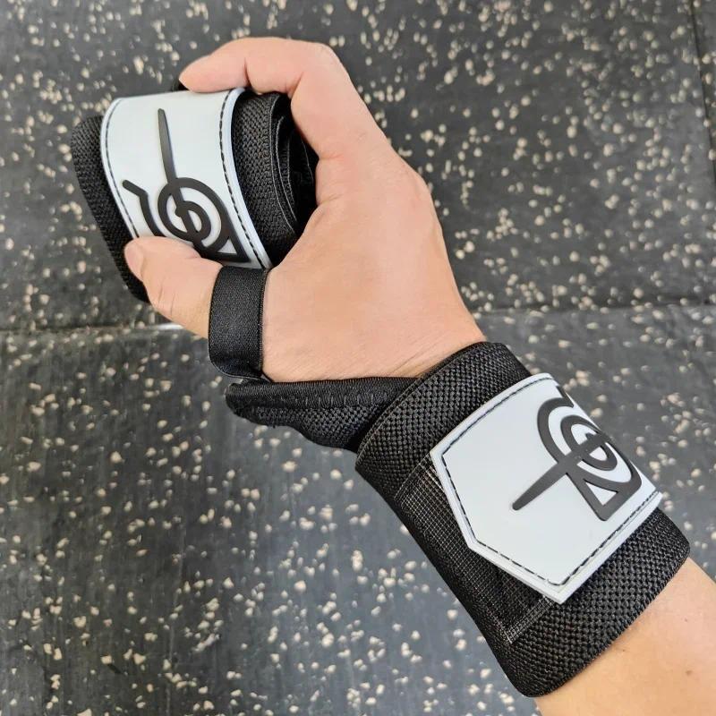 Product Introduction of 1 Pair Weight Lifting Wrist Wraps Cotton Gym Fitness Wrist Support Straps for Men & Women Workout Wrist Guard for Powerlifting 18