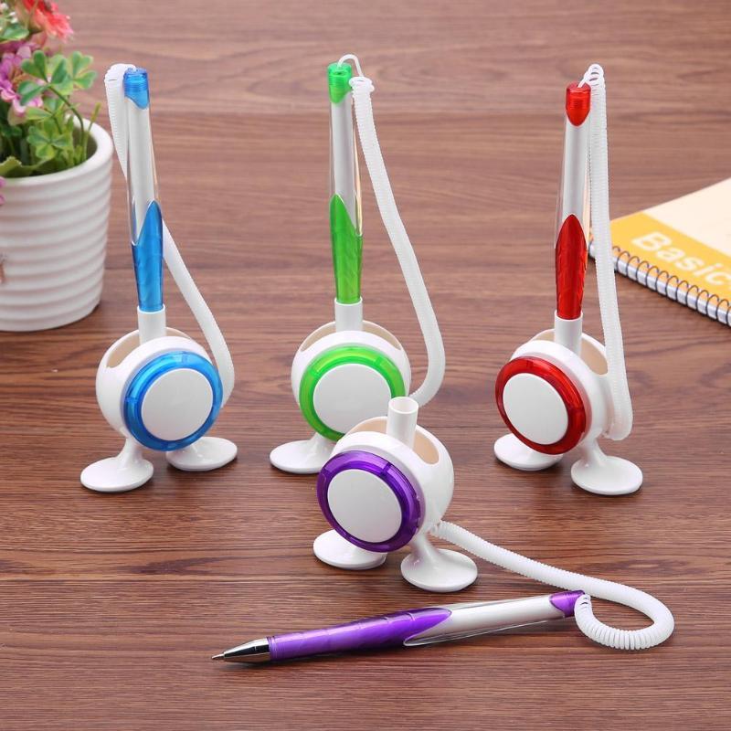 Product Introduction of ปากกาลูกลื่นลูกประปา เชือกยางยืด คงที่บนโต๊ะและเดสก์ท็อป ปากกาลายเซ็น เหมาะสำหรับนักเรียนและเด็ก โรงเรียนและสำนักงาน อุปกรณ์เครื่องเขียน ปากกาศิลปะ ของขวัญที่ดี 9
