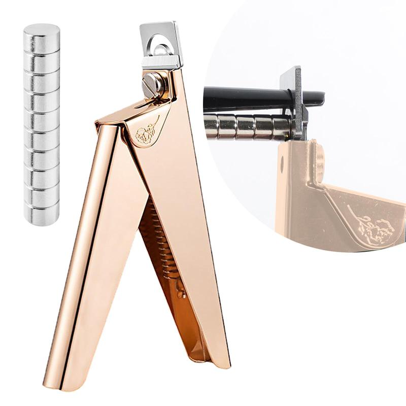 Stainless Steel Nail Trimmer Kit, 1 Count Nail Cutters for Nail Tips Cutter with 10pcs Length Measurement, Adjustable Trimmer for Salon Home Art, Valentine's Day Gift 4