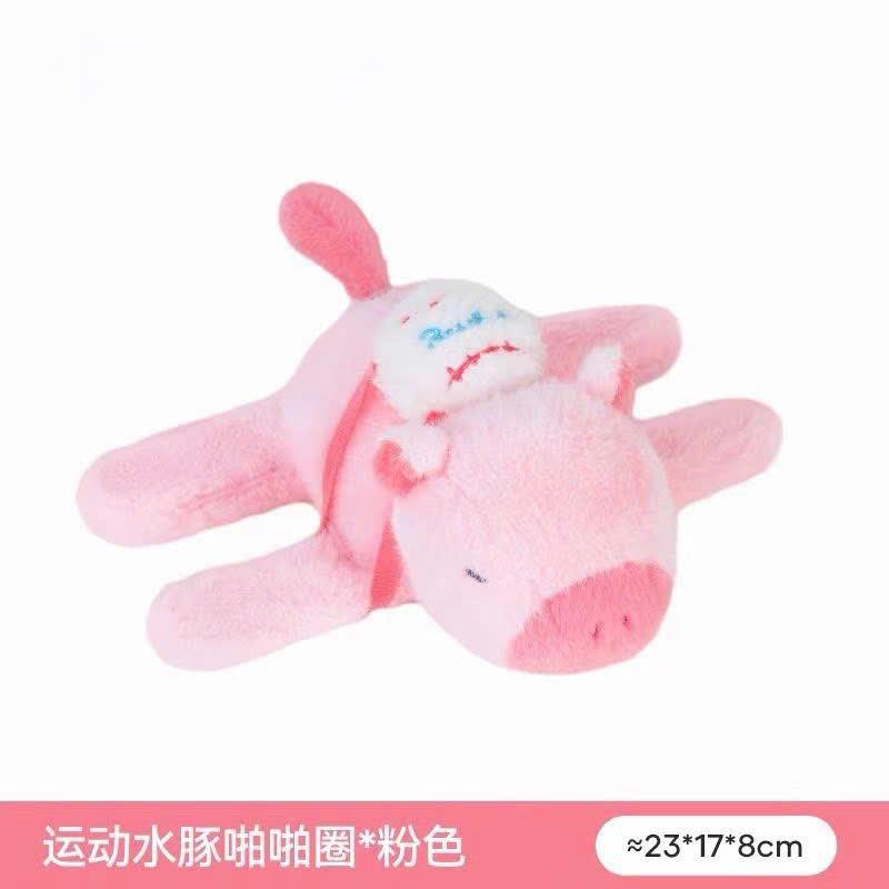 Bighsm Capybara Clap Vòng Tròn Đồ Chơi Slap Snap Quấn Dây Đeo Tay 3