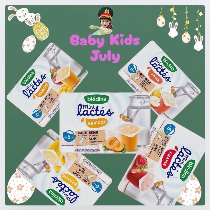 Combo 5 Lốc Sữa Chua Nguội Bledina Pháp Vị Hoa Quả Cho Bé Từ 6M+ (5x6hộp) bổ sung Canxi, Vitamin
