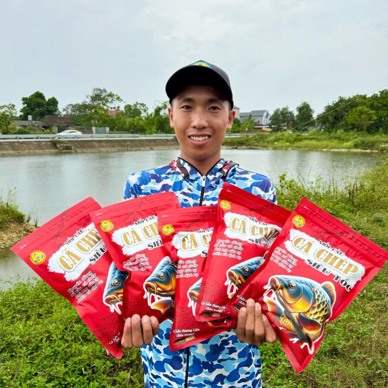 COMBO 5 Gói Mồi Câu Chép Siêu Tốc - Chuyên Câu Cá Chép Mới mồicâucá
