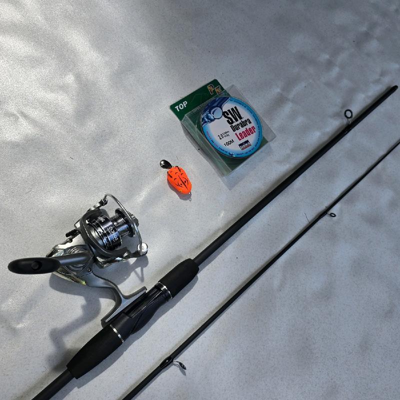 Bộ cần câu sói đen máy daywa lc3000 - Bút bắt cá sói đen - Fishing
