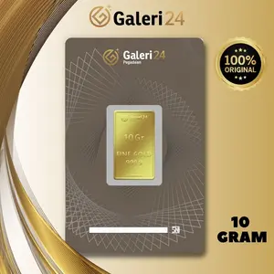 Logam Mulia Galeri 24 10 GRAM (LIVE) - Emas Galeri 24