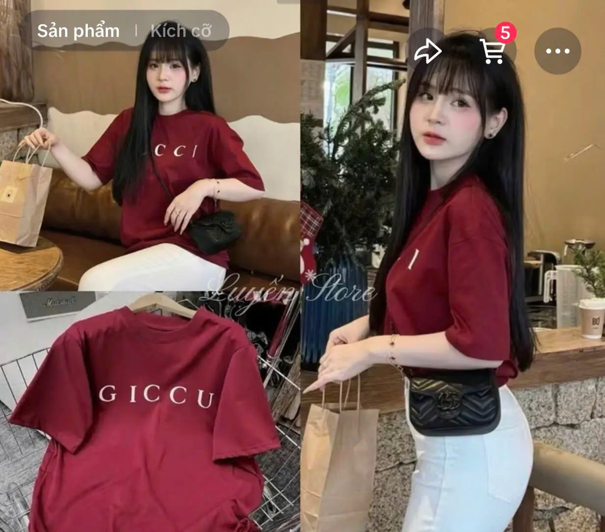 Áo Thun cotton Nam Nữ CUCCI Fom Rộng Tay Lỡ,Chất lệu Mềm Mịn Thoáng Mát