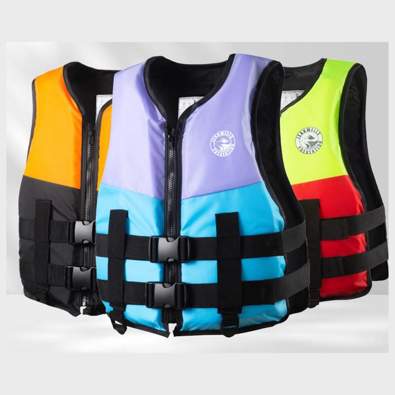 Product Introduction of New Adult Life Vest Large Buoyancy Life Undershirt Water Park Life Saving Equipment Rafting Swimming Life Vest 3