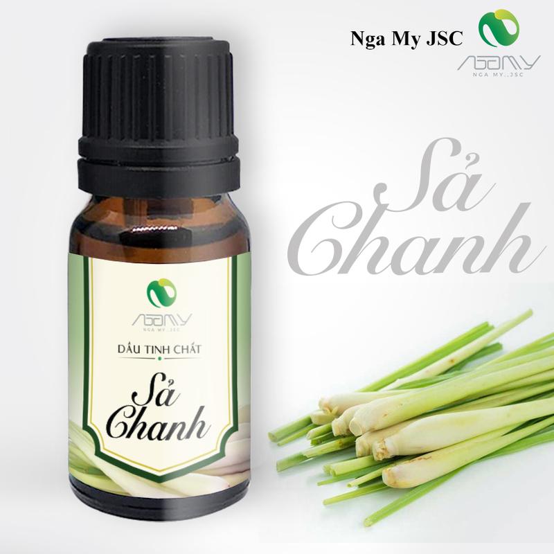 Tinh Dầu Xông Phòng Sả Chanh Nga My Dung Tích 10ml Thơm Phòng Giảm Căng Thẳng Khử Mùi Hôi Dầu Thơm Phòng Dầu Thơm