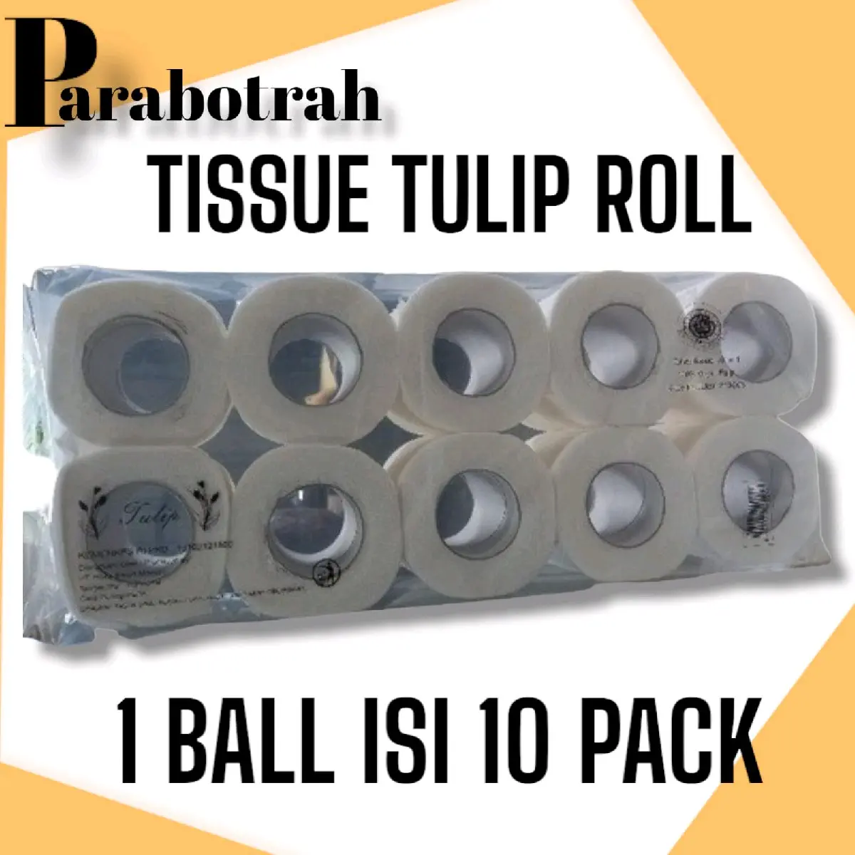 [PAKET HEMAT 2 PACK 20 ROLL]tissue tulip toilet isi 10 rolls embos HARGA MURAH 10 ROL - TISU TULIP ROLL - TISSUE TOILET - TISU RESTO ISI 10 Kamar Kecil