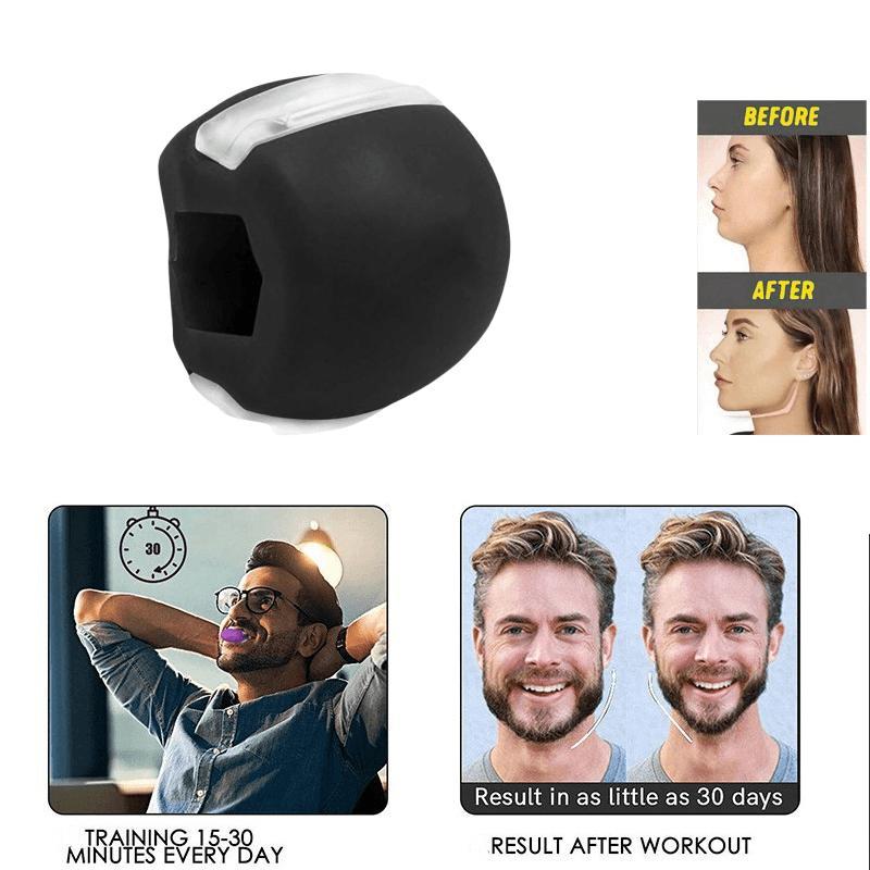 Product Introduction of Jaw Muscle Training Ball, Jawline Exerciser Ball, Neck & Face Exerciser, Double Chin Reducer, Suitable for Reducing Stress, Fitness Accessories 13