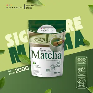 MAXFOOD - Matcha Signature Powder / Bubuk Minuman Matcha Premium 200 GR