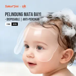 Sakumini Baby Shampoo Shield Pelindung Wajah Bayi Anti Air Transparan