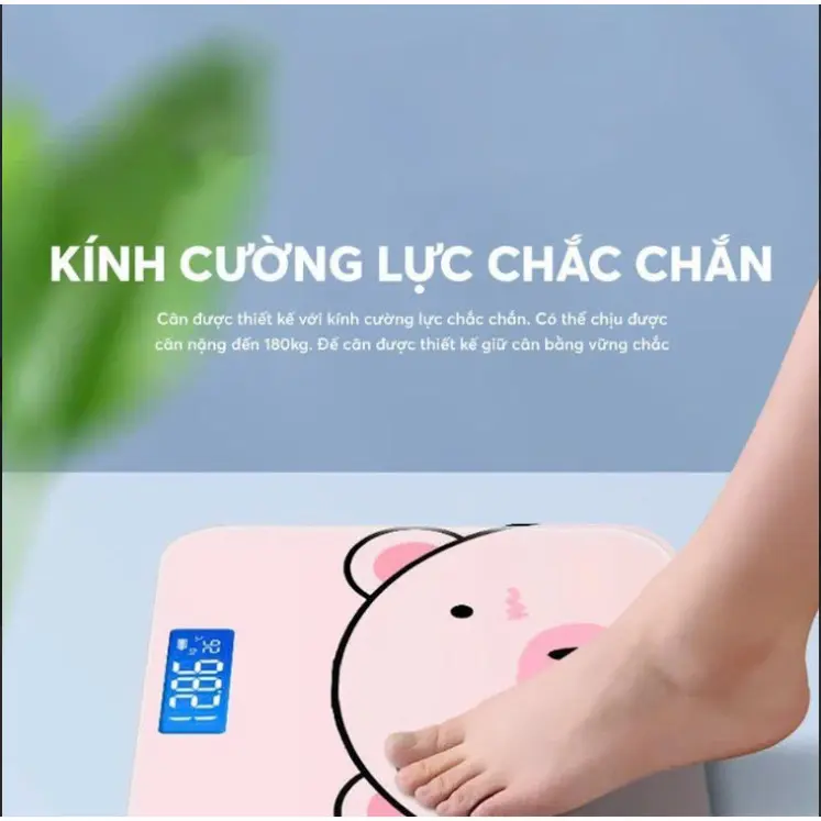 💖Giảm thêm 30%💖Cân điện tử sức khỏe thông minh hình lợn hồng cute, cân tiểu ly mini nhà bếp dùng pin 4