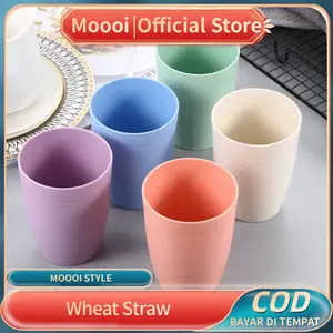 MOOOI Gelas Minum Gelas Saji Wheat Straw