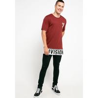 Gambar X8 Ahmed T-Shirt Lengan Pendek - MAROON, S dari XEIGHT Kota Administrasi Jakarta Barat 2 Tokopedia