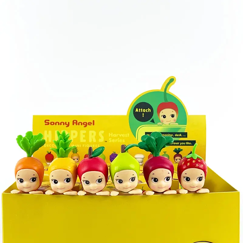Sonny Hippie Blind Box Angel Harvest Series Anime Model Trái cây Rau củ Đồ trang trí Búp bê Quà tặng trẻ em