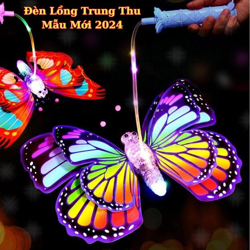 Đèn Trung Thu Mẫu Mới, Đèn Rước Trung Thu Hình Con Ong Đáng Yêu Có Nhạc Nền Có Đèn Led Tặng Kèm Pin