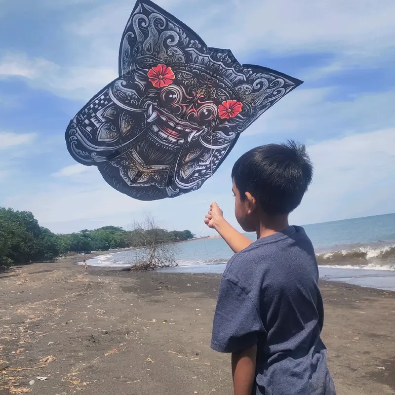 layangan celepuk barong knock downt bali 0