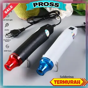 HEAT GUN Express Heatgun Electric hot air gun Low Watt Pemanas sticker 300 WATT lepas LCD Heat gun multifungsi