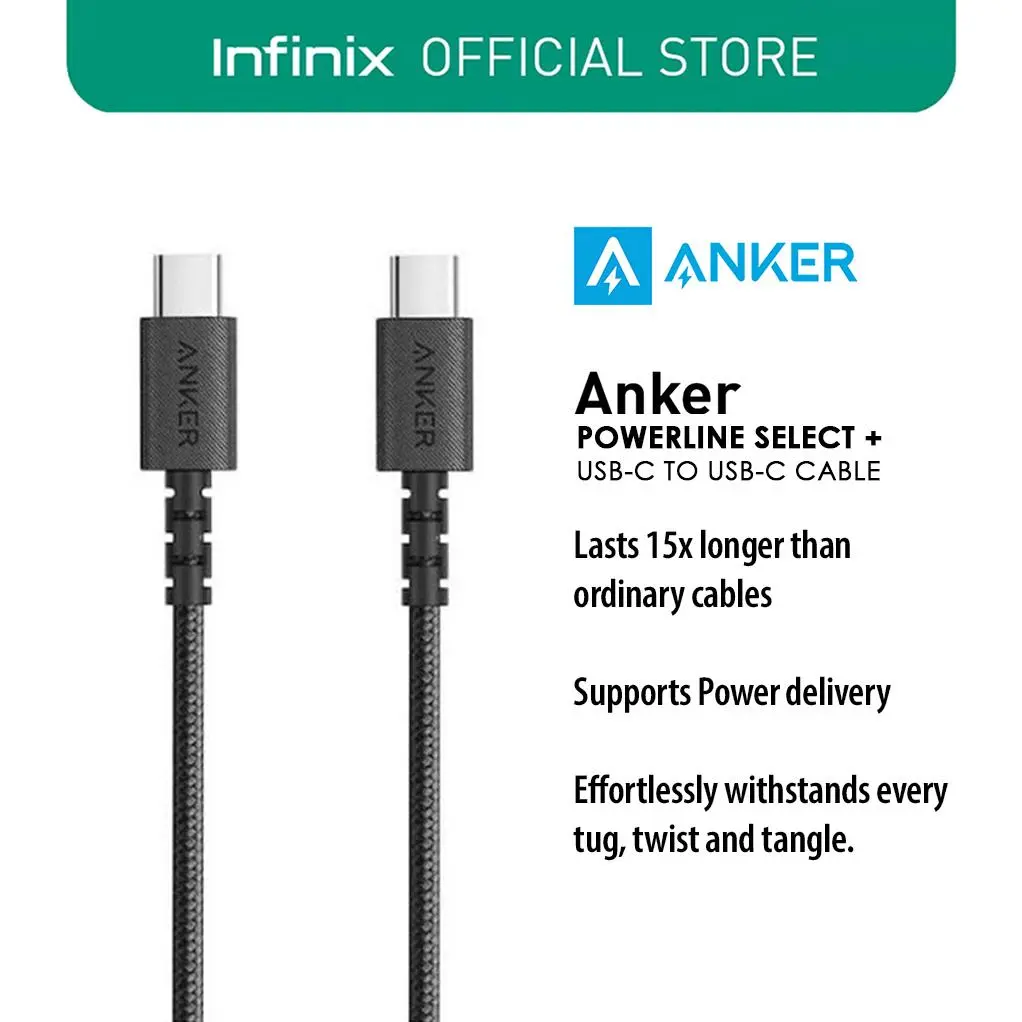 Anker Powerline Select Plus USB C to USB C Cable - TikTok Shop Philippines
