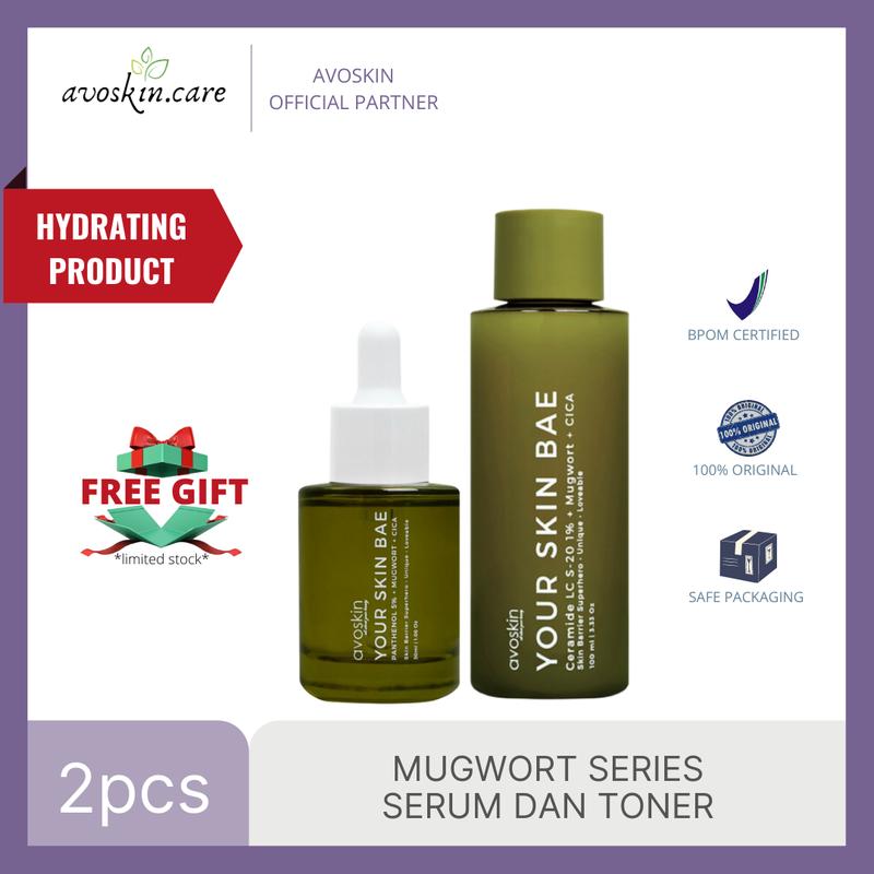 Avoskin Your Skin Bae Mugwort Series (Toner+Serum) 0