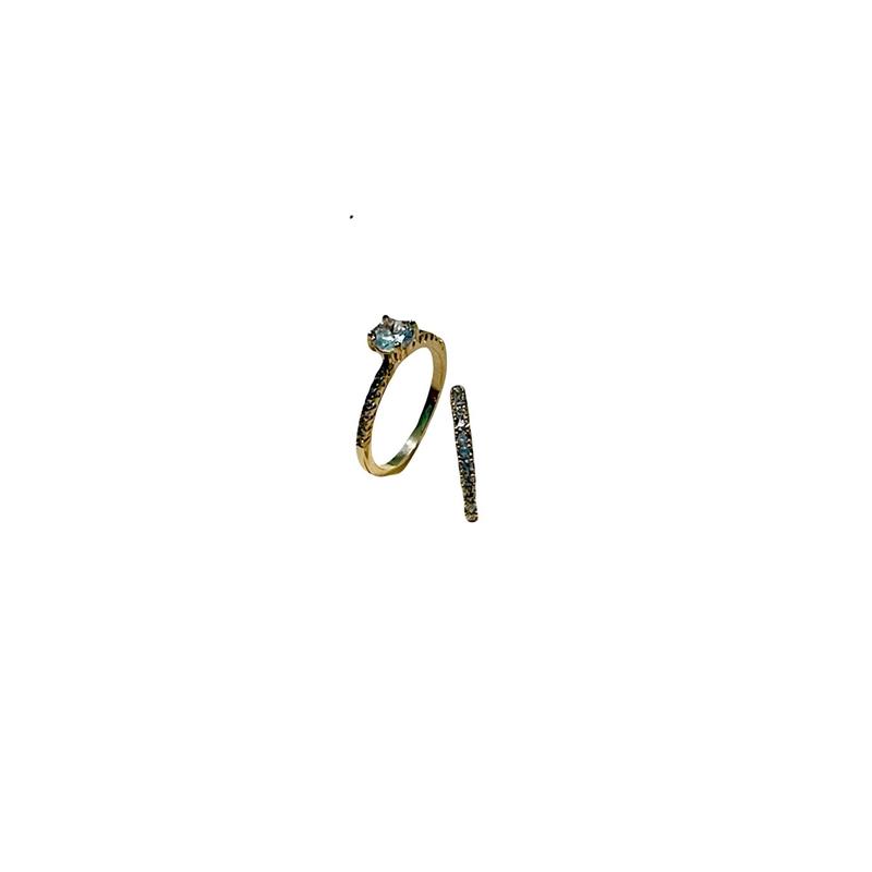 CINCIN CALPURINA 2 in 1 mata bulat Rings 3