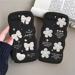 PN-191 Case gelombang untuk tipe oppoo a5s a11k a7 a12 motif cute aesthetic