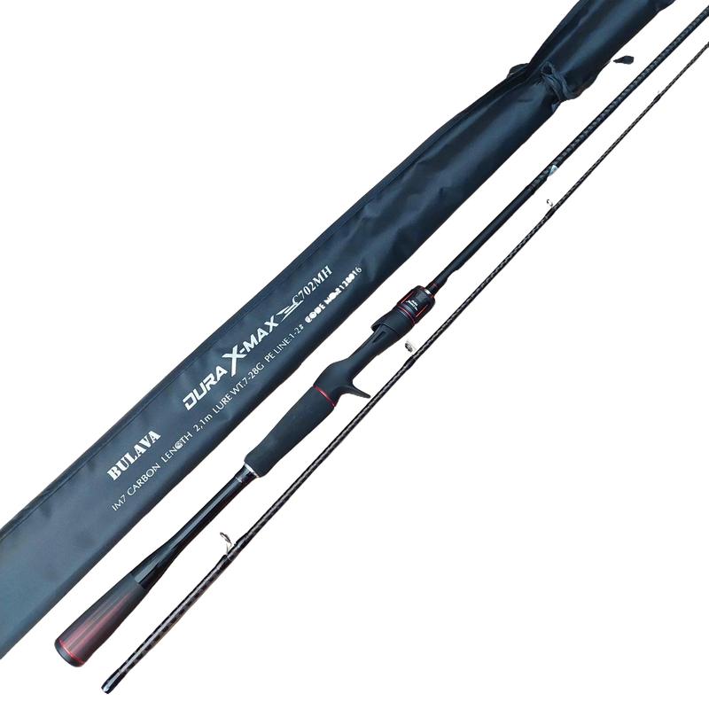 [Tặng Áo Bulava] Cần Câu Lure Bulava Dura X Max, Phôi Carbon IM7 Xoắn X Nhám, Khoen Fuji O ring Đi Câu Câu Cá Bắt Cá Fishing Lure Mồi
