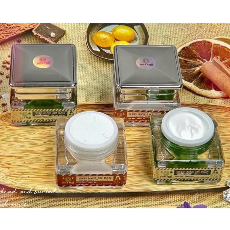 Quê Skin Kem Dưỡng Trắng Da Bưởi Cam Vàng Lô Hội SPF 45 Hỗ Trợ Giảm Nám Size Lớn 30g 2 Lọ NEW 2025 Chăm Sóc Da Mềm Mịn Tươi Trẻ An Toàn Không Kích Ứng