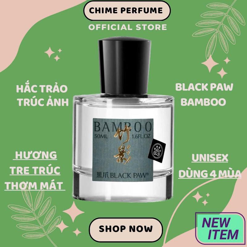Nước hoa Bamboo - Black Paw [Fullseal, Gốc, Chiết] - Hương thơm đặc trưng Trà tre trúc thanh mát - Perfume Cosmetic