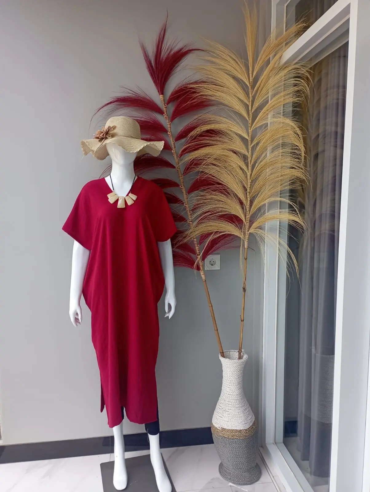 Home dress Long Square Nagita kekinian 2022
