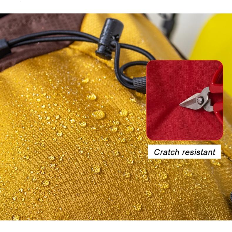 35L outdoor foldable large capacity mountaineering bag lightweight hiking backpack 7