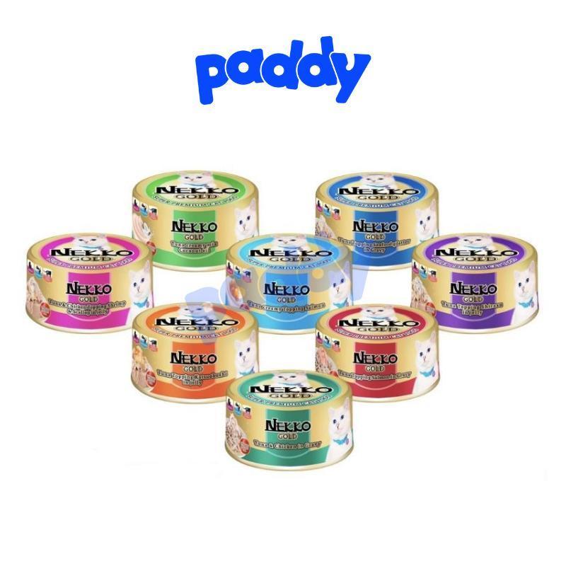 Pate Mèo Nekko Gold - Lon 85g (khẩu Thái Lan) 0