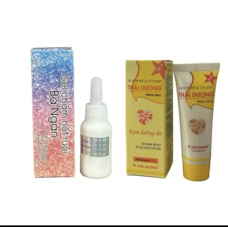 combo ( gel xóa nốt ruồi ,mụn cóc + kem nghệ hỗ trợ làm  mờ sẹo )  tẩy xóa nốt ruồi mụn thịt,tàn nhang .mụn cóc nam, nữ  Skincare Làm Đẹp Da gel  mun serum  trị kem  đặc 0